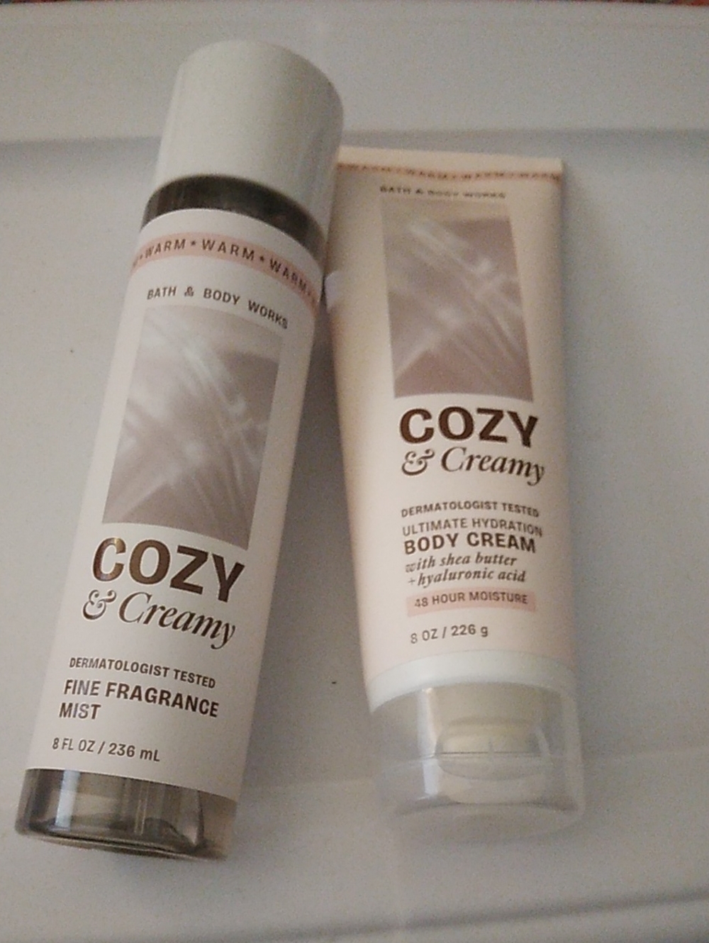 Bath & Body Works Cozy & Creamy Set